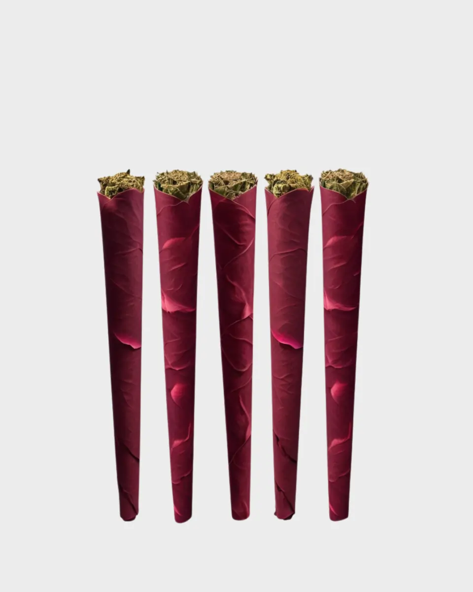 Rose Petal Blunt Wraps | THCa Pre-Rolls - Image 3